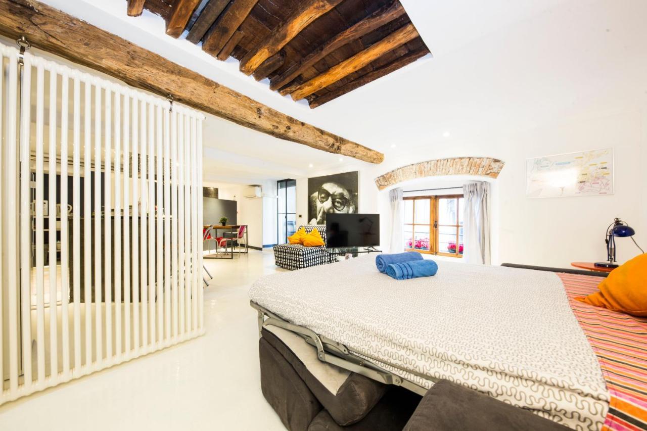 Loft La Citta Vecchia Lägenhet Genua Exteriör bild