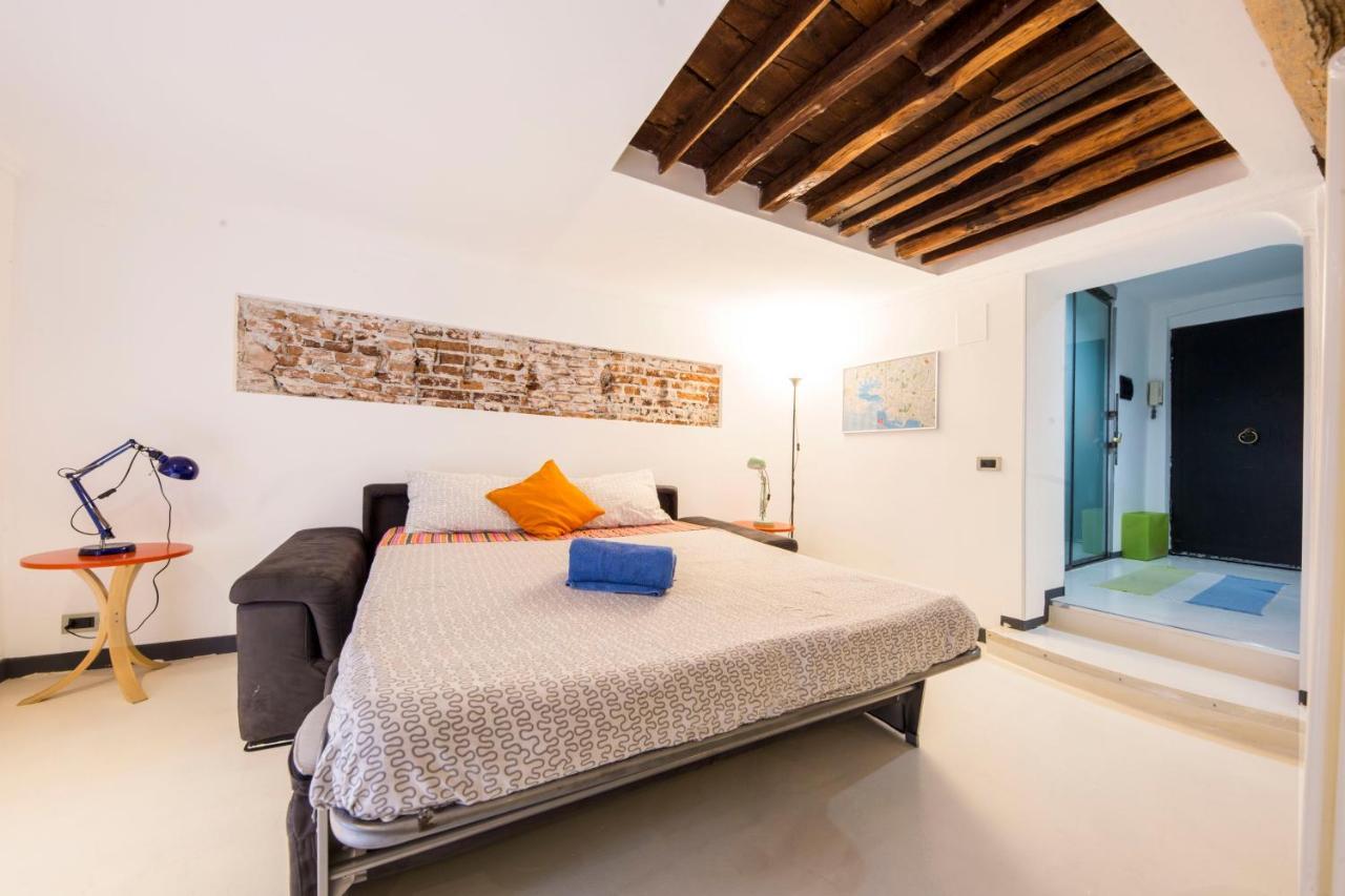 Loft La Citta Vecchia Lägenhet Genua Exteriör bild
