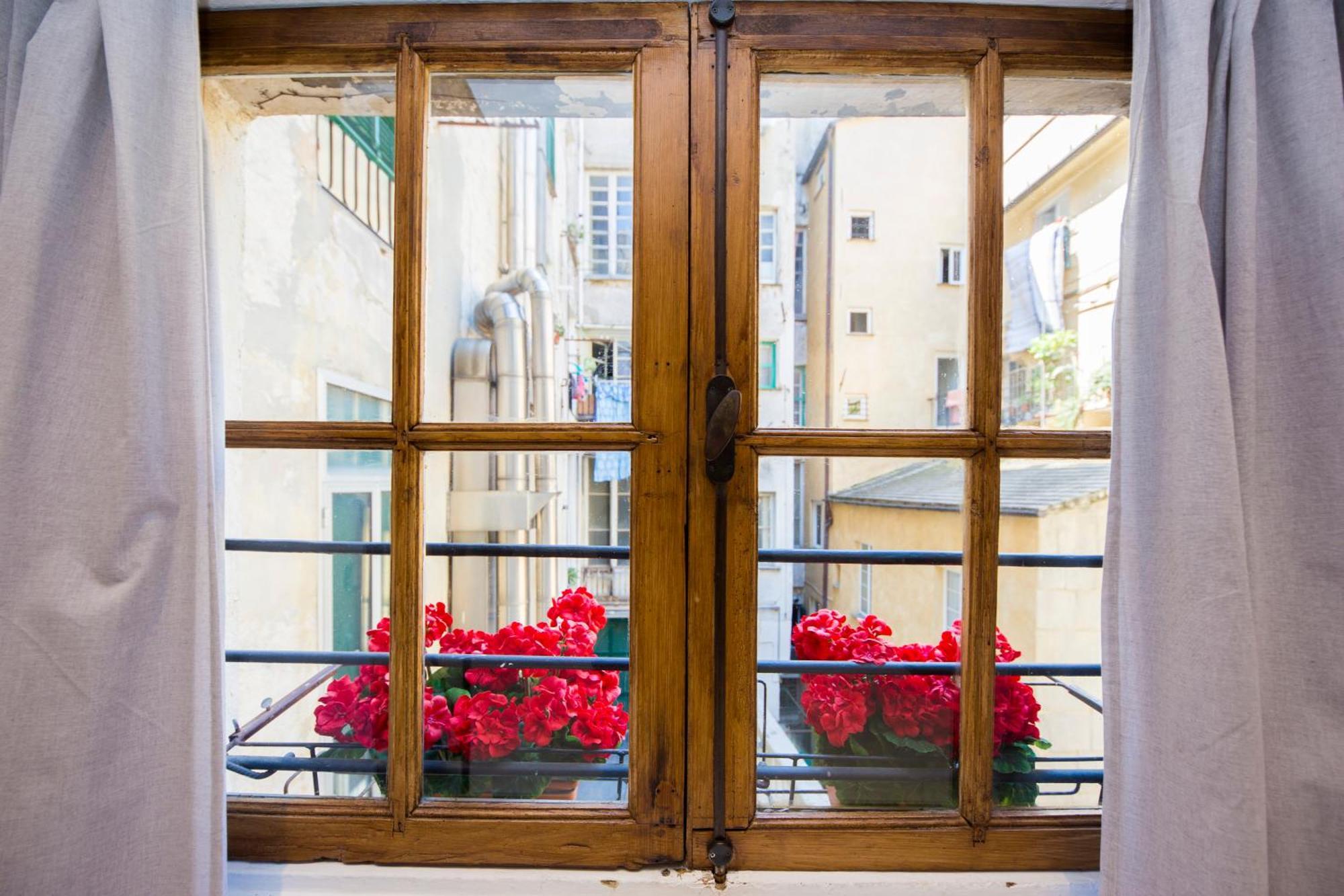 Loft La Citta Vecchia Lägenhet Genua Exteriör bild